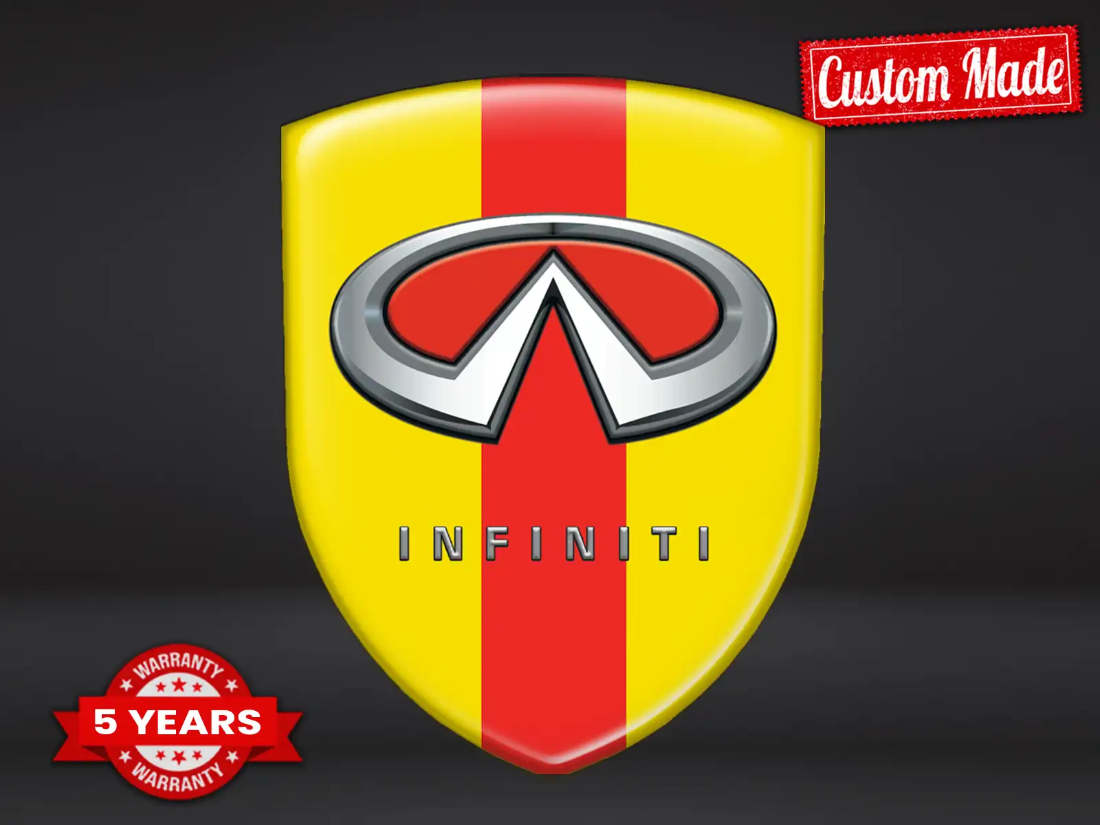 Infiniti Fensteraufkleber Luxus Stabil Professionell